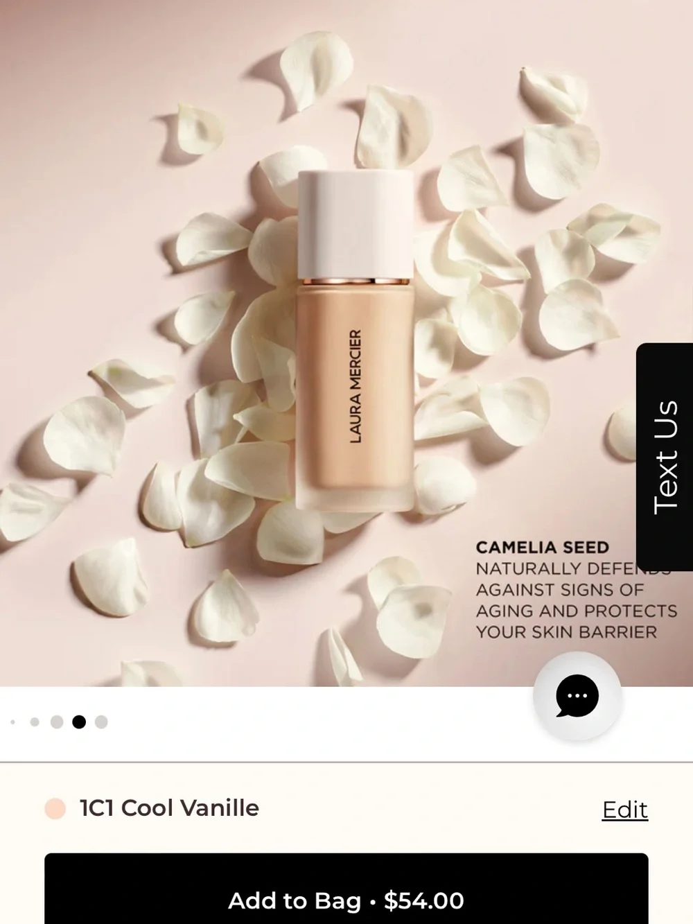 laura mercier 2N1 Cashew Liquid Foundation - Cream Beige